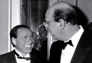 Craxi (PSI) e Berlusconi