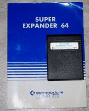 Cartuccia e relativo manuale d'uso di Super Expander 64